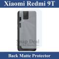 Xiaomi Redmi 9T Back Matte Protector Soft Skin Sheet Soft Film Protection For Xiaomi Redmi 9T. 