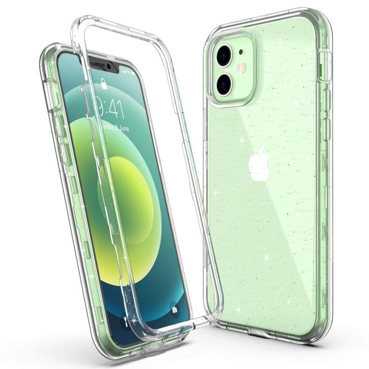 Shock Proof Bumper Cover for iPhone 12 Transparent