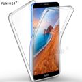 Full Body Transparent Armor Case for XIAOMI Mi 9 Lite A1 A3 REDMI 9A 9C 6 6A 7A 8A Note 8 7 Pro 10 5G 8T 9S 10S Shockproof Cover. 