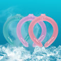 Ice Neckband No Battery Required Wearable Ice Neck Cooling Tube Neck Cooler. 
