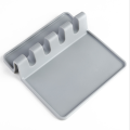 Kitchen Cooking Tools Kitchen Silicone Spoon Rest Utensil Spatula Holder Heat Resistant. 