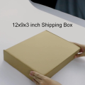 Packaging Material Boxes Size 12X9X3 Inches - Best Boxes For Garments - A4 Size Box. 