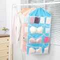 16 Pockets Storage Bag Multifunction Sorting Organizer Door Hanging Storage Organizer Wall Hanging Closet Organizer Space-Saving Storage Bag Small Item Storage Pouch Versatile Sorting System Compact Closet Storage Solution Hanging Storage for Home Neat an. 