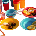 Picnic Set/ Adaptable Picnic Set/ 30 pcs picnic set/ kids picnic prtyset/ party set/  family picnic se/ camping dinner set/ outdoor dinner set/compete set of 6 bowl./ 6 plate/ 6 glass/ 6 spoon/ 6 forkset/30 pcs set. 