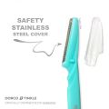 Reusable Face Eyebrow Razor For Women Facial Hair | Painless and Safe Facial Hair Remover For Eyebrows, Upper Lip, Forehead, Peach Fuzz, Side Locks, Chin and Sideburns (3 Razors Set. 