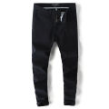 Black Cotton Jeans for men - Classic Pants. 