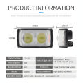 1 Pc Dual Lens Projector Bike Light – LED Fog Light with 4 Colors (White, Yellow, Mixed, Flash) – Dolphin Projector Car Light – Night Vision Mini Projector Lens for Motorcycle & Jeep. 