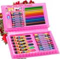 Princess 42 PCS Multi Colouring Kit/Set With Button Box. 