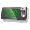 LED Digital Projection Alarm Clock Table Electronic Alarm Clock with Projection Time Projector Bedroom Bedside Clock. 