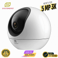 EZVIZ H6 3K 5MP Camera - 360 Smart Home Wi-Fi Camera - Color Vision with Starlight Lens - Two Way Calling - Indoor Camera -AI-Powered Human - Shape Detection With Brand Warranty. 