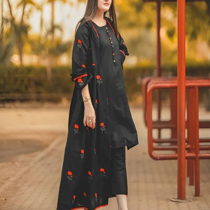 Eid%20Collection%20New%203pc%20Kattan%20Silk%20Gown%20Suit%20For%20Women%20and%20Girls%20-%20Image%203