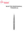 Glamorous Face Tweezer, Professional Eyebrow Tweezer, Ingrown Hair Tweezer.. 