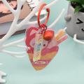 Cute Ahri mini cartoon portable small gifts wholesale kids keychain pendant. 