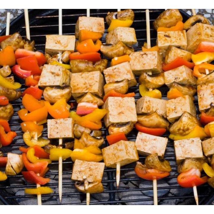 Pack of 60 Pcs - Shashlik Wooden Skewers (Length: 10 .5 inches) BBQ Skewer Sticks