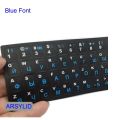 【Good-Love Store】Standard Waterproof Russian Keyboard Stickers Layout with Button Alphabet for Keyboard Protective Film. 
