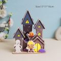 Cartoon Castle Building Model Paper Cardboard 3D Jigsaw Puzzle For Kids Handmade DIY Educational Toys Gifts. 