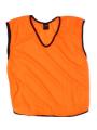 Football bibs Pack of 6 - Vest in Mesh For Football Training - Multicolour Not Plain Something print on vest. 