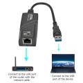 USB 3.0 to Ethernet RJ45 LAN Adapter 10/100/1000 Mbps, Plugable USB 3.0 to Ethernet Adapter, USB 3.0 to Gigabit Ethernet, Supports Windows 10, 8.1,8,7, XP. 