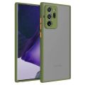 For Samsung Galaxy Note 20 Ultra - High Quality Matte PC Back Soft TPU Frame Shockproof Color Button with Camera Protection Lens Protection Camera Protective Back Cover Case For Samsung Galaxy Note 20 Ultra. 