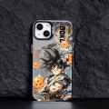 Original Dragon Ball Goku Cartoon Phone Case for Iphone 14 13 11 12 15 Pro Max XR XS 7 8 Plus Boy Silicone Anti-fall Cover Color. 
