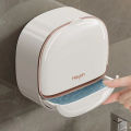 Luxury Soap Holder with Drain Tray, Soap Box Light Luxury Multi-Functional, Keep Soap Bars Dry, Adhesive Soap Case Box Wall Mounted for Shower.. 