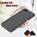 lthmy for OnePlus 5 A5000 Flexible Soft Matte Black Crystal Clear Phone Case Silicone Protective Back Cover. 