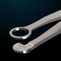 Universal Nose Hair Trimming Tweezers Stainless Steel Eyebrow Nose Hair Cut Manicure Facial Trimming Makeup Scissors. 