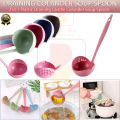 2 in 1 Plastic Draining Colander Soup Spoon / Scoop Colander Nylon Spoon Strainers Non-toxic Durable Nylon Drain Kitchen Accessories Strainers Kitchen Tools. 