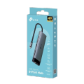 TP-Link USB Type-C 9-in-1 Hub UH9120C USB Type-C 9-in-1 Hub  - 18 Months Brand Warranty. 