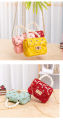 Fancy Mini Jelly Cross Body Bag for Girls With Metal Golden Strap Girls PVC Crossbody Coin Purse Mini Hand Bag for Girls. 