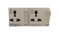 CLIPSAL VIVACE 13A International Duplex Socket, Versatile Switch Board Power Plug for Residential and Commercial Use. 