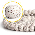 Pack of 2 Pcs Set - White Dotted Beads and Black Bead Hand Bracelet For Girls and Women. 