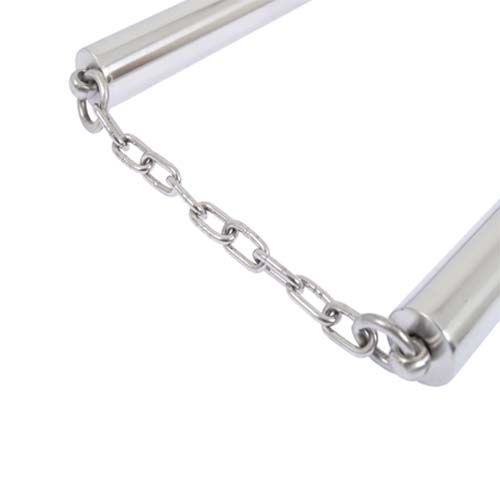 New Martial Arts Training Practice Metal Stainless Steel Nunchucks