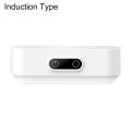 SED-20-01 LED Night Light Multifunctional Sensitive Geometric Magnetic Body Induction Aisle Night Lamp for Bedroom. 
