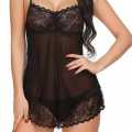 Sexy Short Nighty For Girls Floral Lace lingerie sleepwear for Women. 