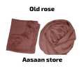 Hijab Half Niqab Patti and Plain Scarf Chiffon Soft Georgette - Stoller - Naqab for Girls Women Georgette. 