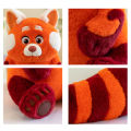 Cartoon Cute Kawaii Anime Disney Plush Toy Turning Red Bear Plushies Peripheral Animal Red Panda Plush Toys Doll Children Gifts. 