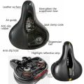 Bike Bits Bazaar Comfortable Wide Soft Seat/Saddle for Giant Mountain Bike/ cycle seat/ soft seat for cycle/ seat for exercise & outdoor and indoor bicycles.. 