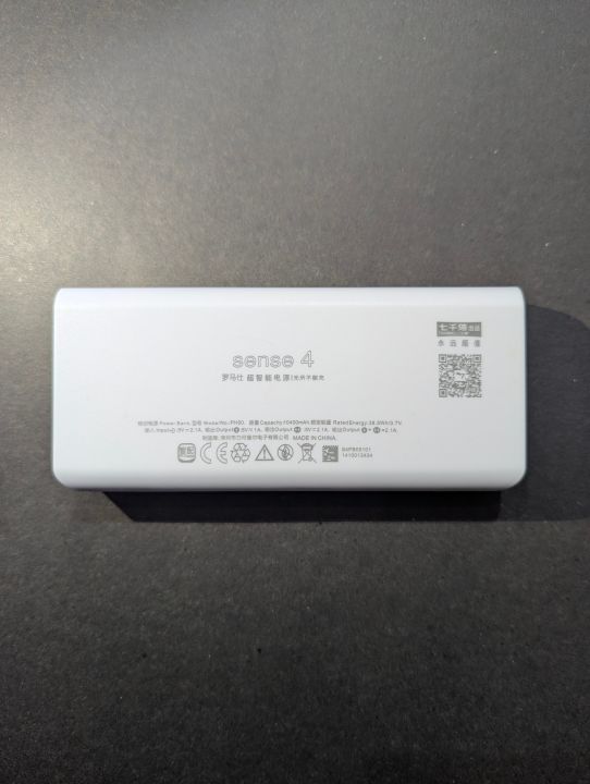 Power%20bank%20High%20Capacity%2010,400%20MAH,%20Romoss%20Original%20Power%20Bank,%202.4A%20Output%20Fast%20Charging%20Dual%20USB%20inputs%20for%20Multiple%20Phone%20Charging%20-%20Image%204