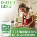 XPRS Nutra Organic Stevia Extract Powder - 113g of Premium USDA Organic Stevia Powder Zero Calorie Sugar Substitute - 4 oz 90% Steviol Glycoside HPLC - Slightly Bitter Strong Vegan Friendly Sweetener. 