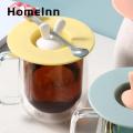 HomeInn Mug Lids Food Grade Rabbit Ear Silicone Coffee Cup Mug Covers. 