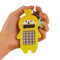 Mini Calculator Cute Fruit Keychain Bag Decoration Pendant Car Key Ring Jewelry Student Gift Kids Toy G5AE. 