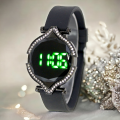 Watches For Girls Luxury Stylish New Fashion Women Smart LED Digital Watch Girls Luxury in Rubber Strap. 