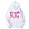 Pink Panther Fleece Full Sleeves Pull Over Hoodie For Women. 