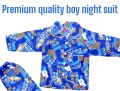 ZERI AND MERI 1 Piece Set Multicolor Cotton Baba & Baby Night Dress for Kids NIGHT SUITE for girls and boys SUMMER AND WINTER. 