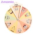 Feelings Wheel Classroom Decor Wooden Emotion Regulation Spinner Toy for Kids Fun Learning Tool Desktop Decoration Perfect Gift for Boys Girls Kids Wooden Emotion Wheel. 
