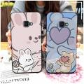 Back Cover Full wrap Phone Case For Samsung Galaxy Xcover4/SM-G390 Shockproof Graffiti Silicone Couple Protective TPU. 