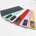 For SAMSUNG Galaxy S20 FE S20FE Battery Back Cover Rear Door Panel Housing Case Repair Parts With Camera Lens For S20FE G781B. 