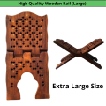 Plastic Rail for Quranic Book Stand / Islamic Book Holder | Sutrah for Namaz front. 