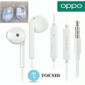 Oppo Handsfree Original 100%  for Android and IOS for gaming, voice calls and music best choice for andriod users. 